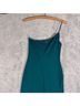 Nookie Teal Cocktail Dress Size L - photo 9