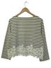 Veronica Beard 100% Cotton 100% Polyester Stripes White Black Long Sleeve Blouse Size XL - photo 2