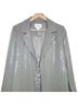 Mare Mare 95% Polyester 5% Elastane 100% Polyester Solid Gray Jacket Size M - photo 2