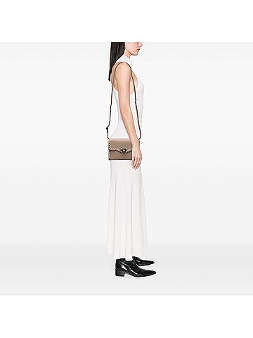 Valentino Small Pebbled Calfskin Rockstud Flap Crossbody (view 2)