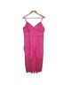 Bardot 100% Polyester 5% Elastane Solid Pink Cocktail Dress Size 12 - photo 1