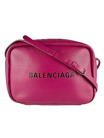 Balenciaga Balenciaga BALENCIAGA Shoulder Bag Everyday Camera S Leather Pink Women's 489812 z10461 (view 1)