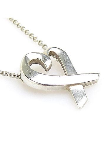 Tiffany & Co. Tiffany &amp; Co. Loving Heart Necklace, Sterling Silver 925, Women's, r11316a (view 1)