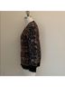 ALLSAINTS Leopard Print Brown Tan Cardigan Size S - photo 5