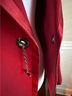 W by Worth 100% Polyester Red Jacket Size 8 - photo 4