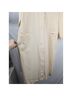 Jh Collectibles 100% Wool Solid Ivory Wool Coat Size 8 - photo 5
