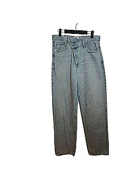 AGOLDE Criss Cross Straight Leg Jeans (view 2)