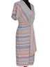 BCBGMAXAZRIA Chevron-herringbone Multi Color Casual Dress Size M - photo 5