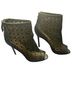 Badgley Mischka 100% Leather Solid Black Boots Size 8 1/2 - photo 1