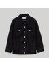 Madewell 100% Cotton Black Denim Jacket Size XS - photo 4