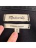 Madewell 100% Cotton Black Denim Jacket Size XS - photo 3