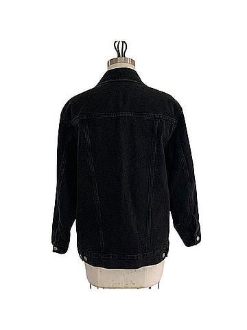 Madewell Oversized Trucker Jacket Denim Jacket (view 2)
