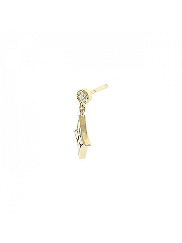 Louis Vuitton Louis Vuitton Puce Monogram Idylle Earring (Single Earring) (view 2)