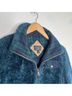 Pendleton 100% Acrylic 100% Polyester 56% Wool Solid Blue Green Jacket Size S - photo 4