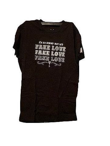 Hot Topic Fake Love Short Sleeve T-Shirt (view 1)