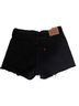 Levi's Black Denim Shorts Size 26 - photo 2