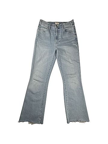 Mother The Hustler Ankle Fray Jeans (view 1)
