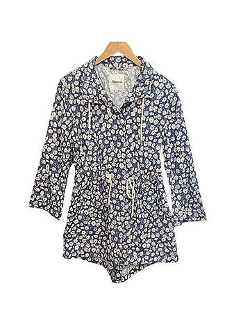 Madewell Ruffle-Neck Anorak Jacket (view 1)