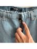 Hudson Jeans Solid Blue Jeans Size 32 waist - photo 6