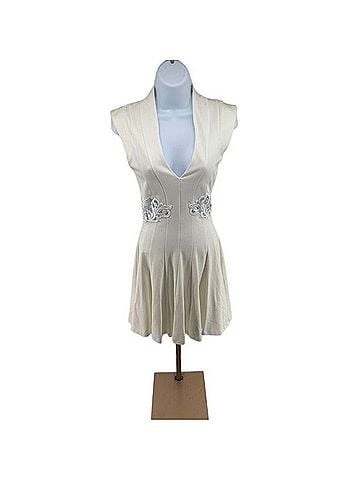 French Connection FT Marie Stretch Emb Dress Cocktail Dress (view 1)