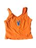 Missguided Orange Sleeveless Top Size S - photo 1