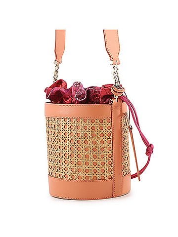 Bvlgari Bulgari Serpenti Bucket Bag Shoulder Leather Rattan BVLGARI Handbag (view 2)