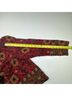 Papell Boutique Evening 100% Silk 100% Polyester Floral Graphic Red Jacket Size 14 - photo 7
