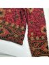 Papell Boutique Evening 100% Silk 100% Polyester Floral Graphic Red Jacket Size 14 - photo 11