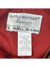 Papell Boutique Evening 100% Silk 100% Polyester Floral Graphic Red Jacket Size 14 - photo 3