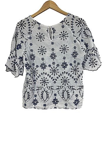 Given Kale Short Sleeve Blouse (view 2)