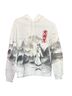 Target White Black Pullover Hoodie Size S - photo 1