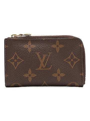 Louis Vuitton LOUIS VUITTON Louis Vuitton Monogram Porte Clé Noir Wallet/Coin Case, Coin Purse with Key Hook, M83612 (view 2)