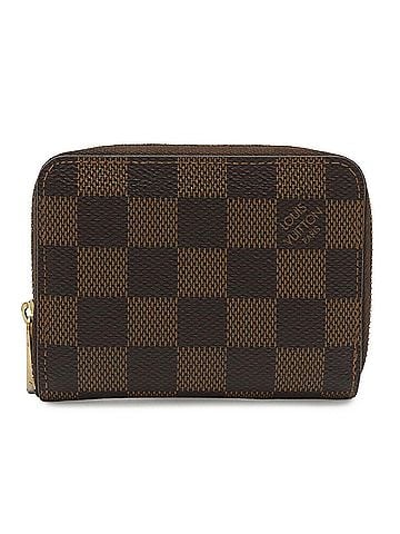 Louis Vuitton LOUIS VUITTON Damier Zippy Coin Purse Round Wallet/Coin Case N63070 (view 1)