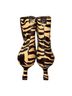 Sam Edelman 100% Calf Hair Animal Print Zebra Print Brown Yellow Boots Size 5 - photo 2