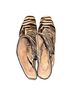 Sam Edelman 100% Calf Hair Animal Print Zebra Print Brown Yellow Boots Size 5 - photo 6