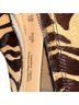 Sam Edelman 100% Calf Hair Animal Print Zebra Print Brown Yellow Boots Size 5 - photo 10