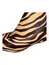 Sam Edelman 100% Calf Hair Animal Print Zebra Print Brown Yellow Boots Size 5 - photo 13