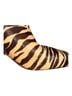 Sam Edelman 100% Calf Hair Animal Print Zebra Print Brown Yellow Boots Size 5 - photo 14