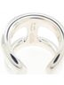 Hermès 100% Sterling Silver Multi Color Hermes Hermès Osmo's Large Ring One size - photo 4
