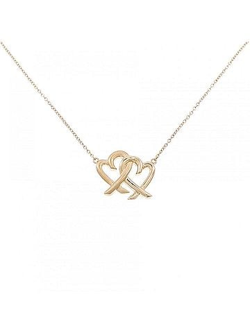 Tiffany & Co. Tiffany Loving Heart Interlocking Necklace (view 1)