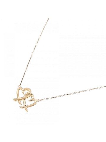 Tiffany & Co. Tiffany Loving Heart Interlocking Necklace (view 2)