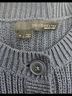 360 Sweater 100% Cotton Solid Blue Jacket Size S - photo 3