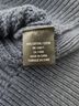 360 Sweater 100% Cotton Solid Blue Jacket Size S - photo 4