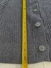 360 Sweater 100% Cotton Solid Blue Jacket Size S - photo 6