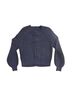 360 Sweater 100% Cotton Solid Blue Jacket Size S - photo 2