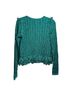 Lilly Pulitzer 100% Cotton Tweed Green Jacket Size S - photo 2