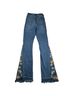 Ashley Mason Floral Blue Jeans Size 24 waist - photo 2