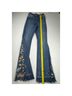 Ashley Mason Floral Blue Jeans Size 24 waist - photo 5
