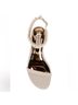 Badgley Mischka Gold White Sandals Size 7 1/2 - photo 5