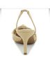 Charles David 100% Raffia Solid Tan Ivory Heels Size 8 1/2 - photo 4